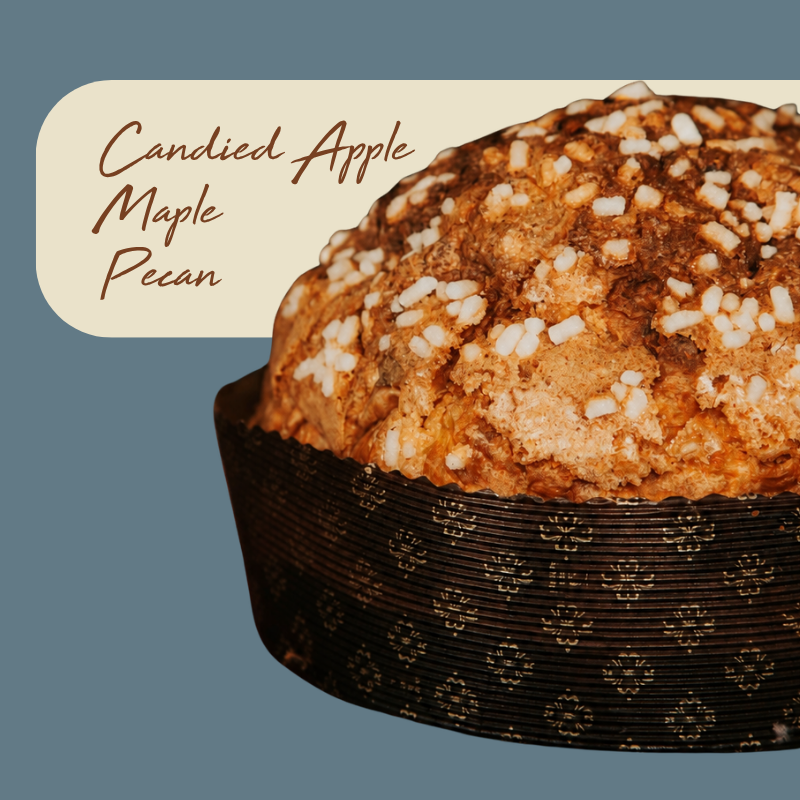 Halloween Panettone: Maple, Pecan & Candied Apple (Available 10/30)